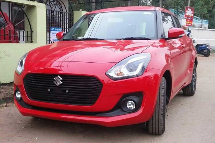 Xe giá rẻ Suzuki Swift 2018 lộ diện trước ngày ra mắt